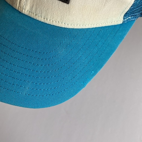 Patagonia trucker hat blue white GUC - Picture 3 of 5